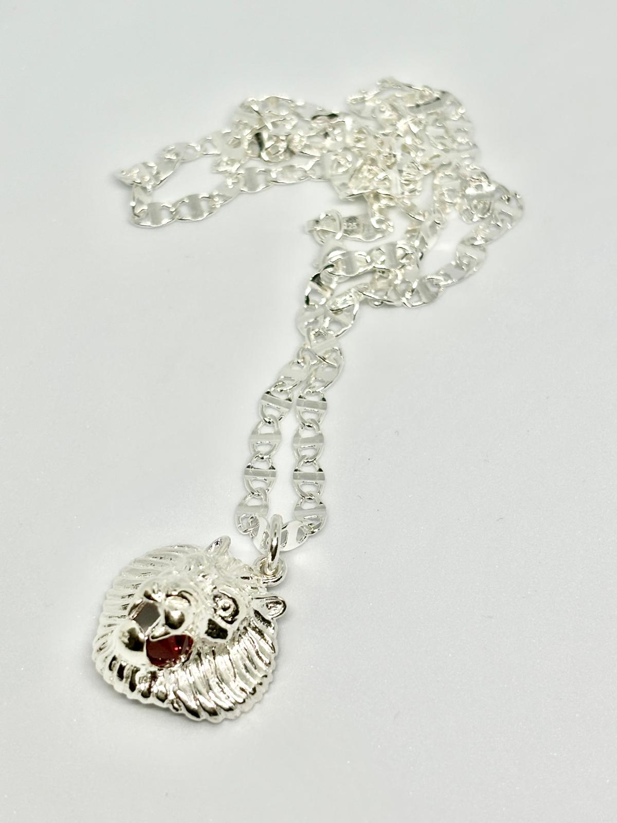 Collar León de Plata - Senplata